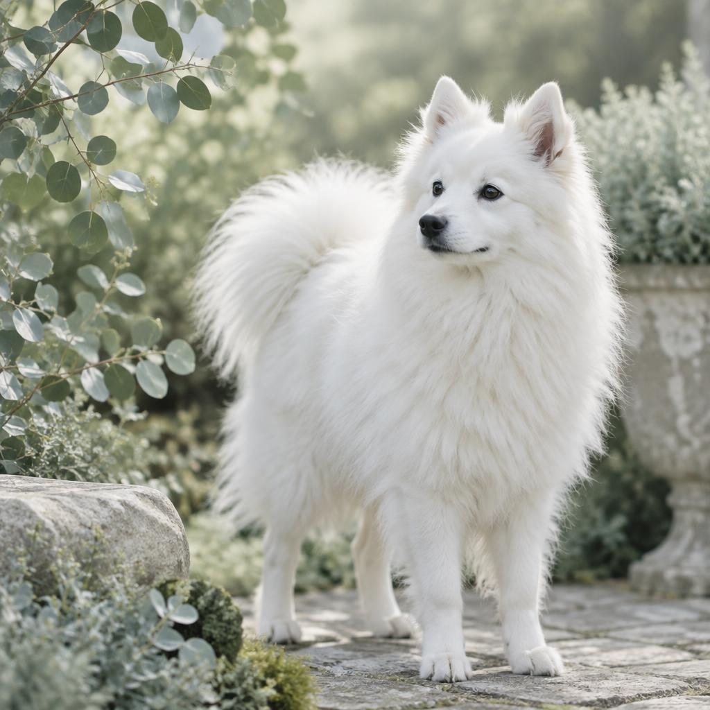 American Eskimo Dog dog portrait