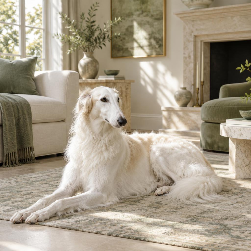 Borzoi at-home
