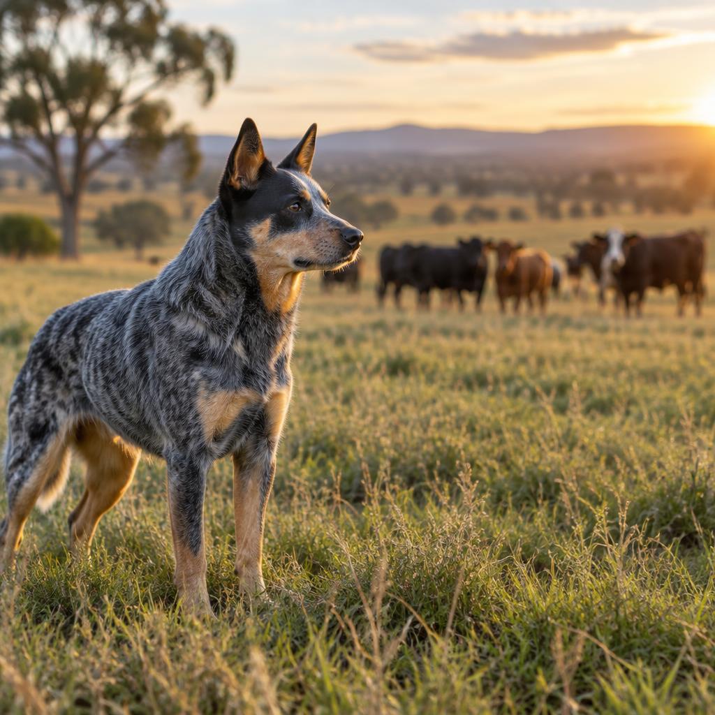 Australian Cattle Dog dog portrait