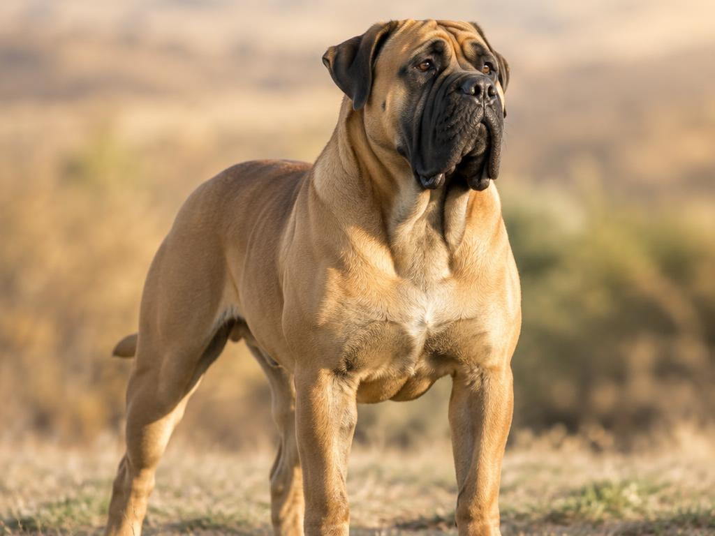 Boerboel dog portrait