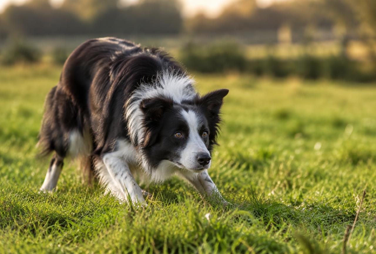 Border Collie dog portrait