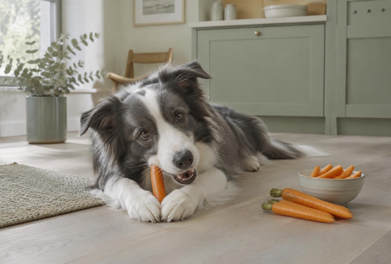 Cover photo for the article Can Dogs Eat Carrots? Raw, Cooked and Portion Guide