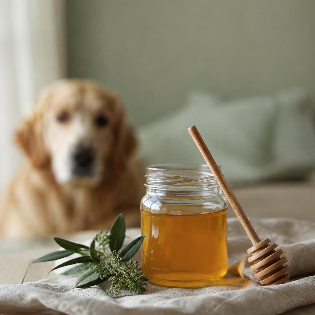 Cover photo for the article Can Dogs Eat Honey? Benefits, Risks and Serving Size
