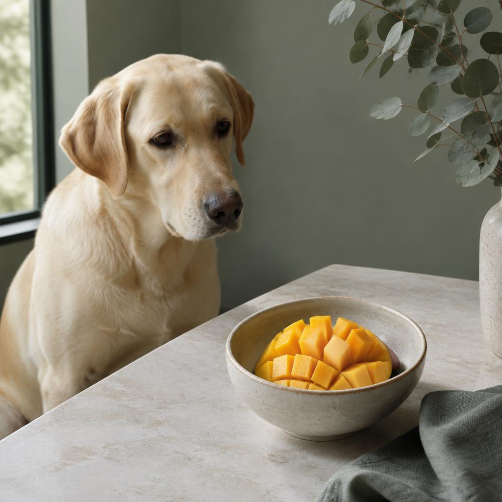 Cover photo for the article Can Dogs Eat Mango? Stone, Skin and Serving Size