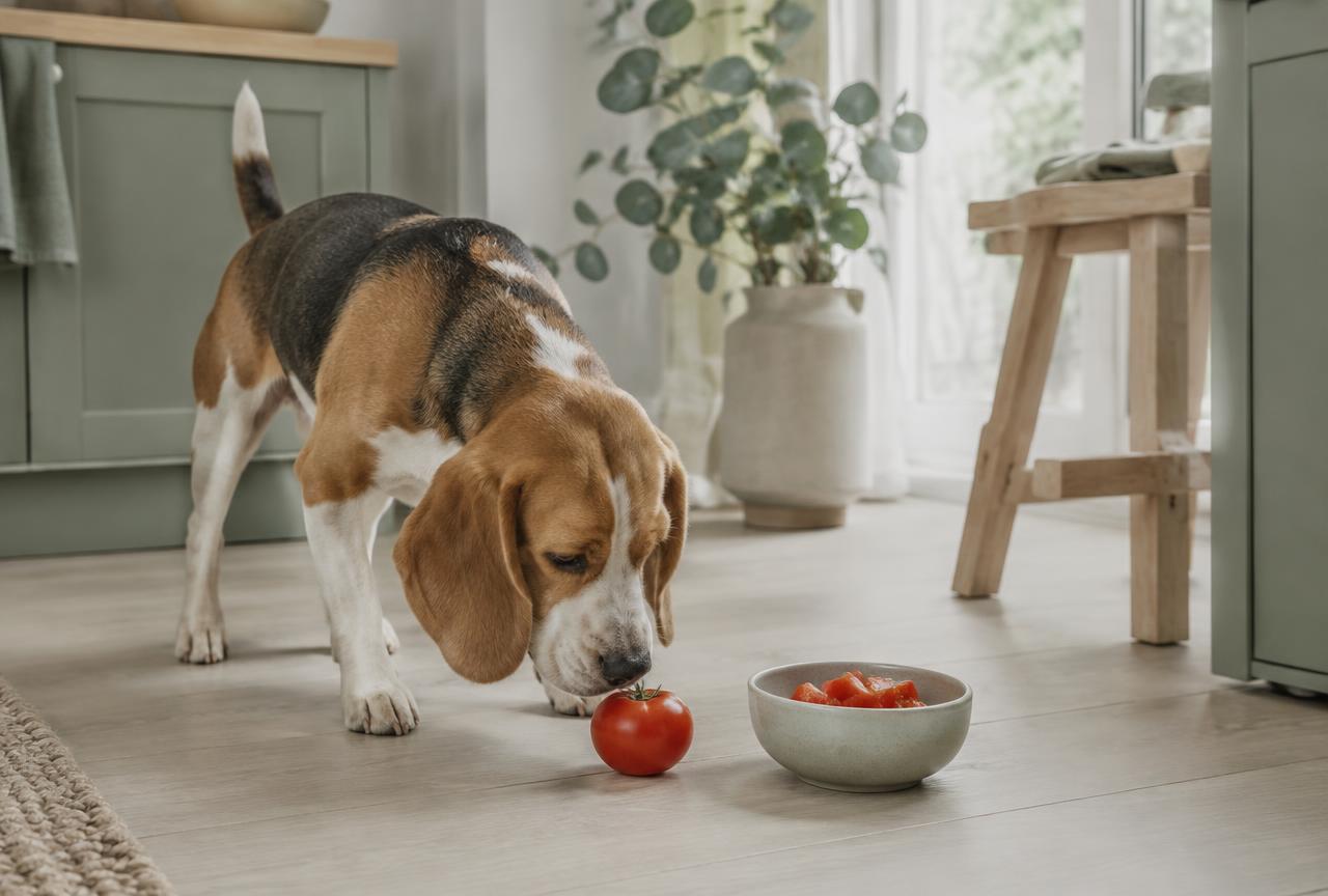 Cover photo for the article Can Dogs Eat Tomatoes? Ripe, Green and the Plant