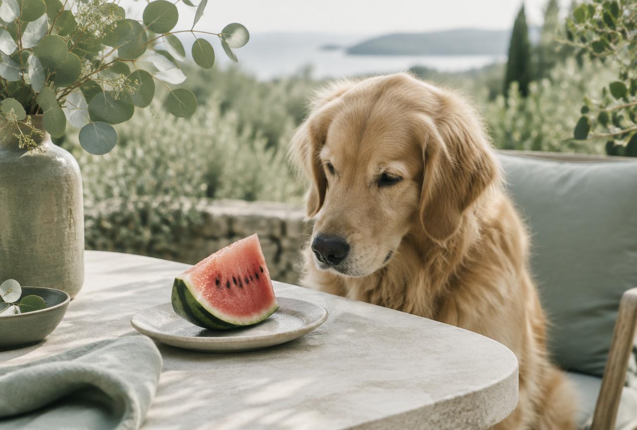 Cover photo for the article Can Dogs Eat Watermelon? Rind, Seeds and Safe Servings