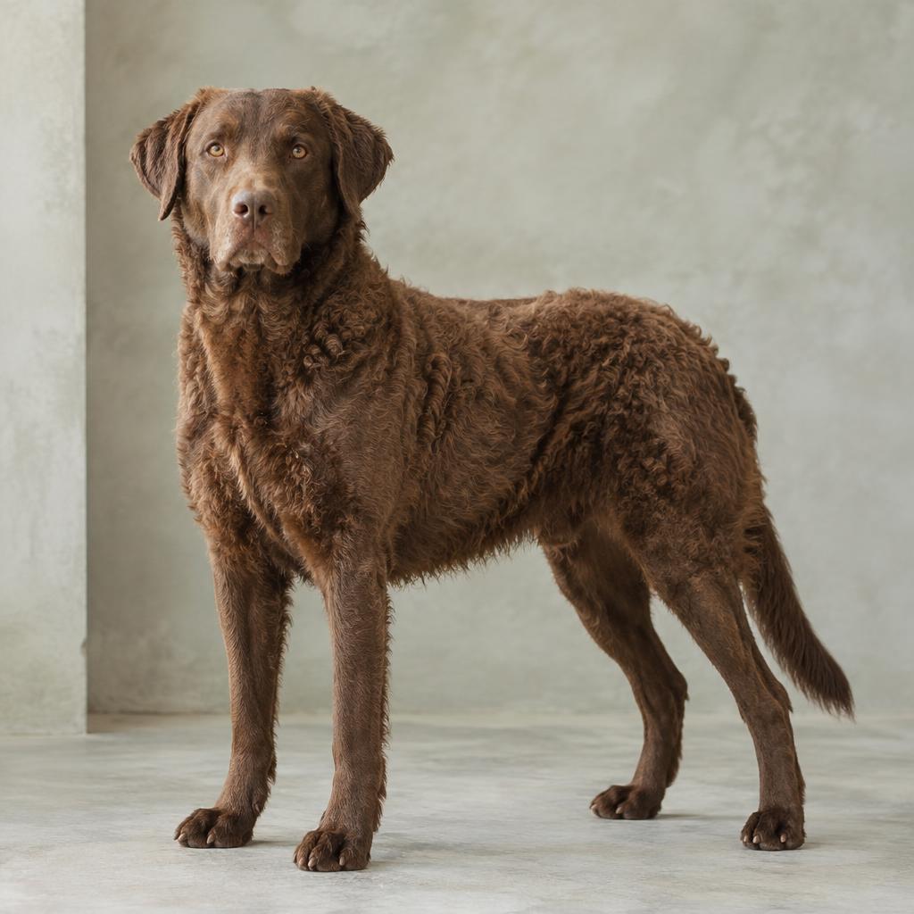 Chesapeake Bay Retriever dog portrait