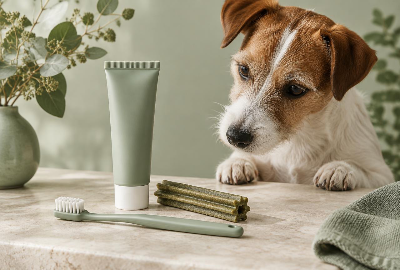 Cover photo for the article Dog Dental Care: Brushing, Chews and Vet Cleans