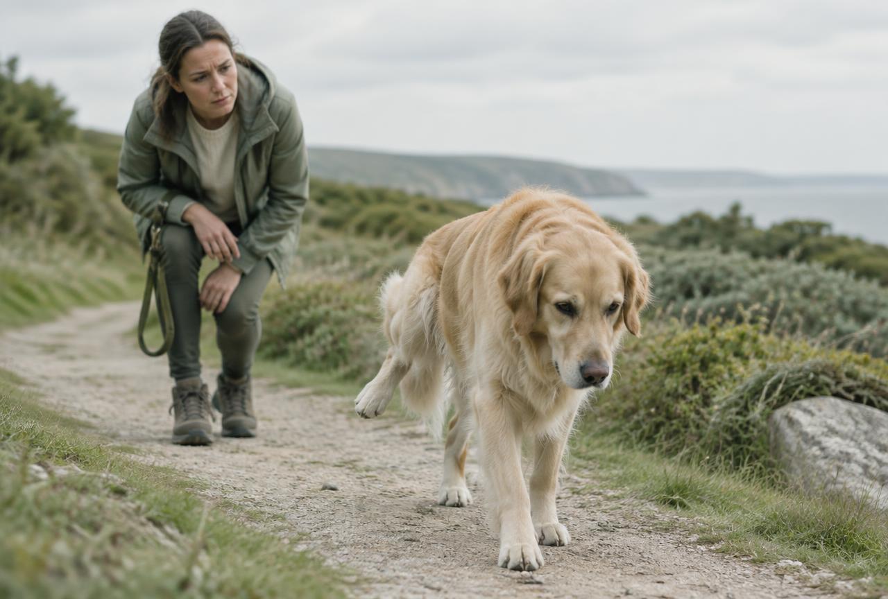 Cover photo for the article Why Is My Dog Limping? Causes, First Aid and When to Worry