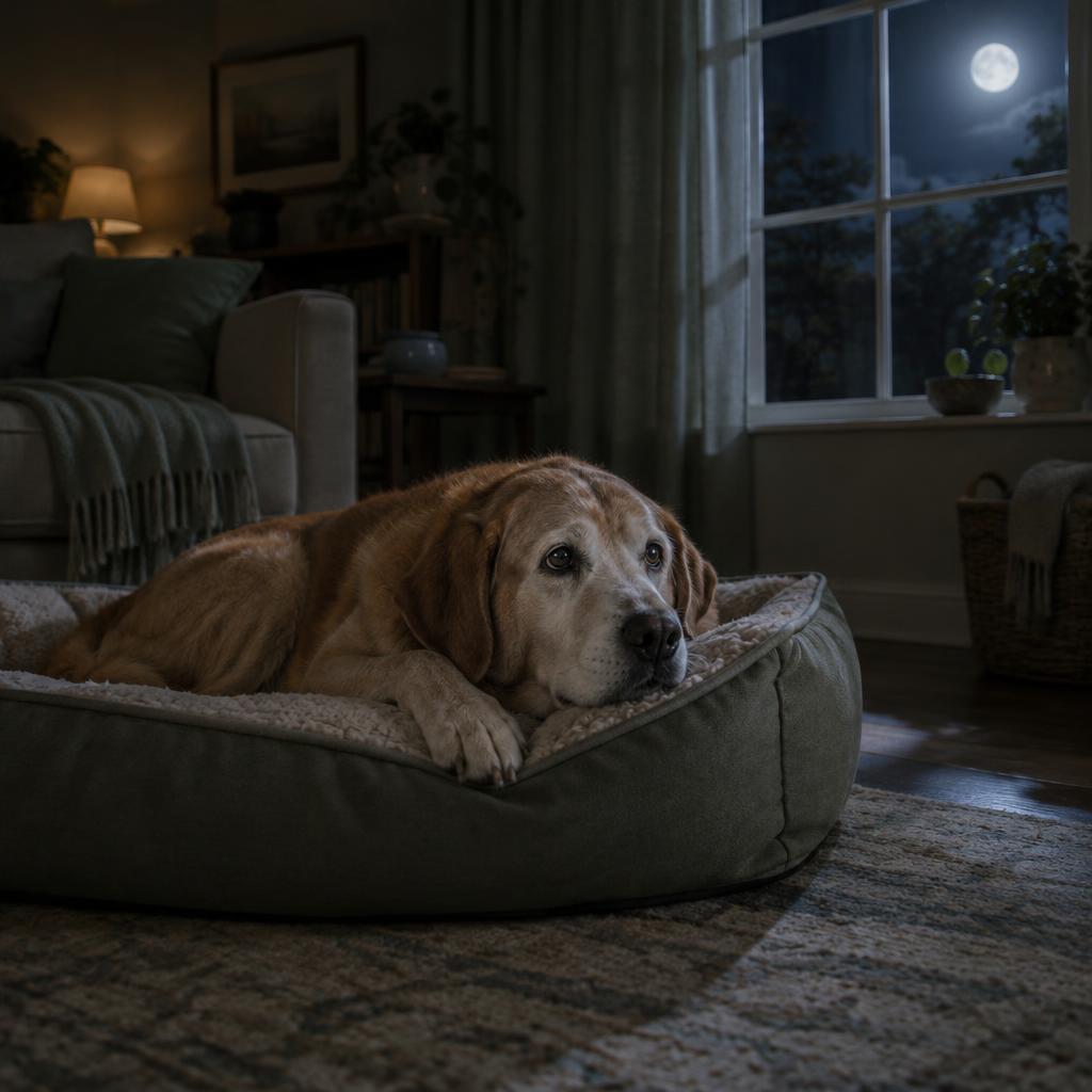 Cover photo for the article Dog Panting at Night: Causes and When to Worry