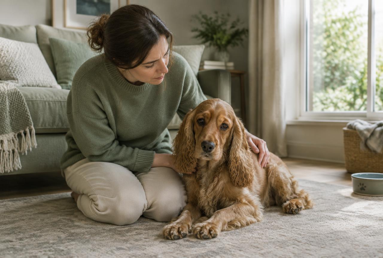 Cover photo for the article Dog Vomiting: Causes, Colours and When to Worry