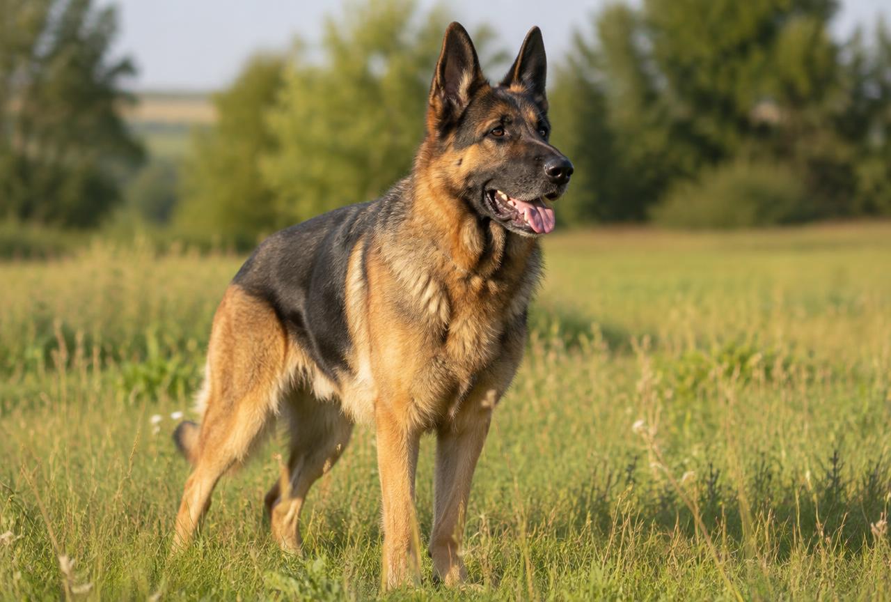 German Shepherd dog
