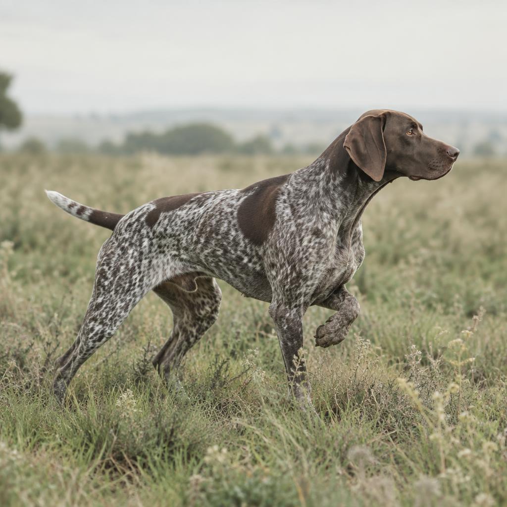 German Shorthaired Pointer dog portrait