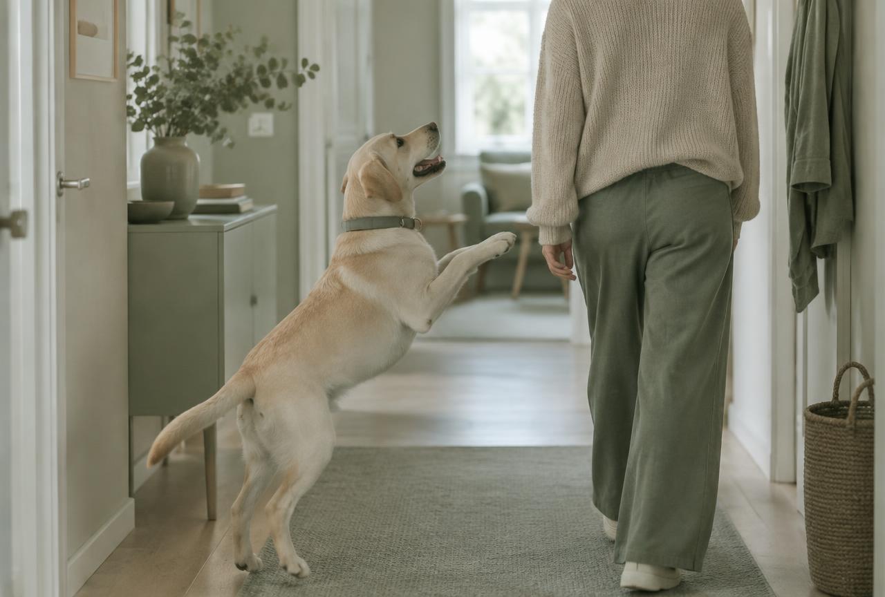 Cover photo for the article How to Stop a Dog Jumping Up at People