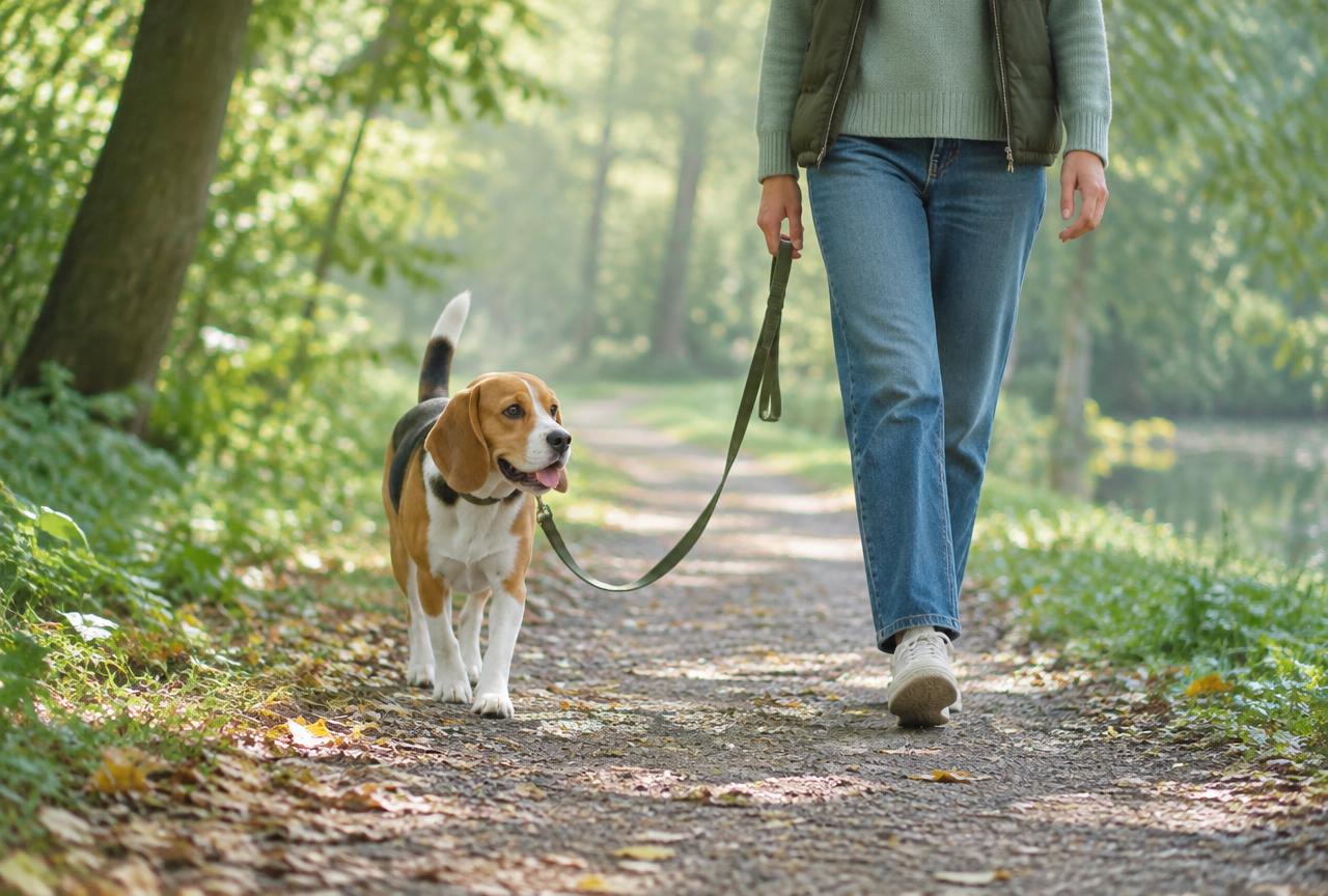 Cover photo for the article How to Stop a Dog Pulling on the Lead
