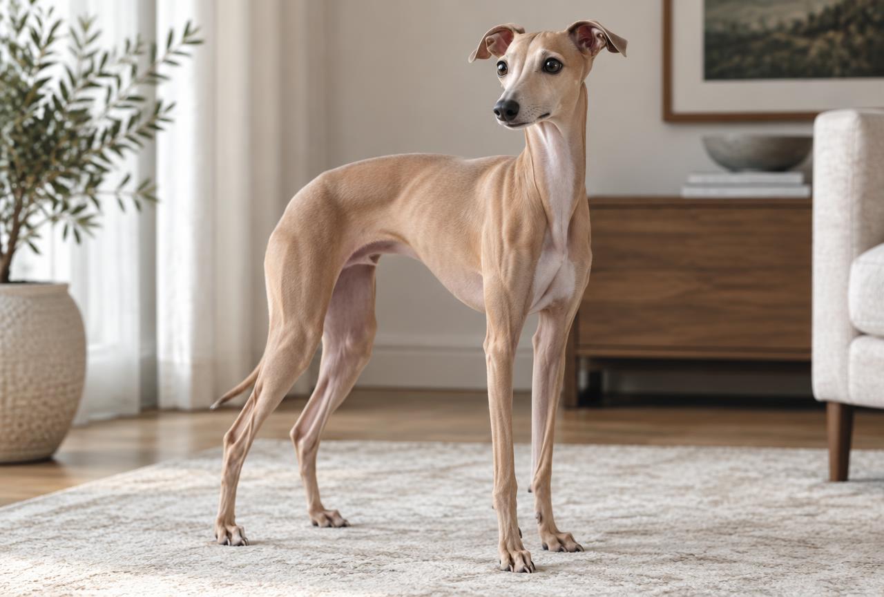 Italian Greyhound dog portrait