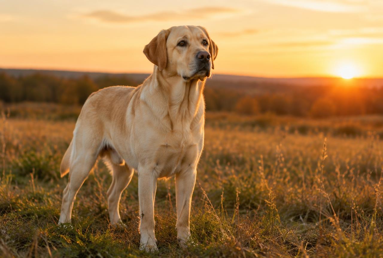 Labrador Retriever dog portrait
