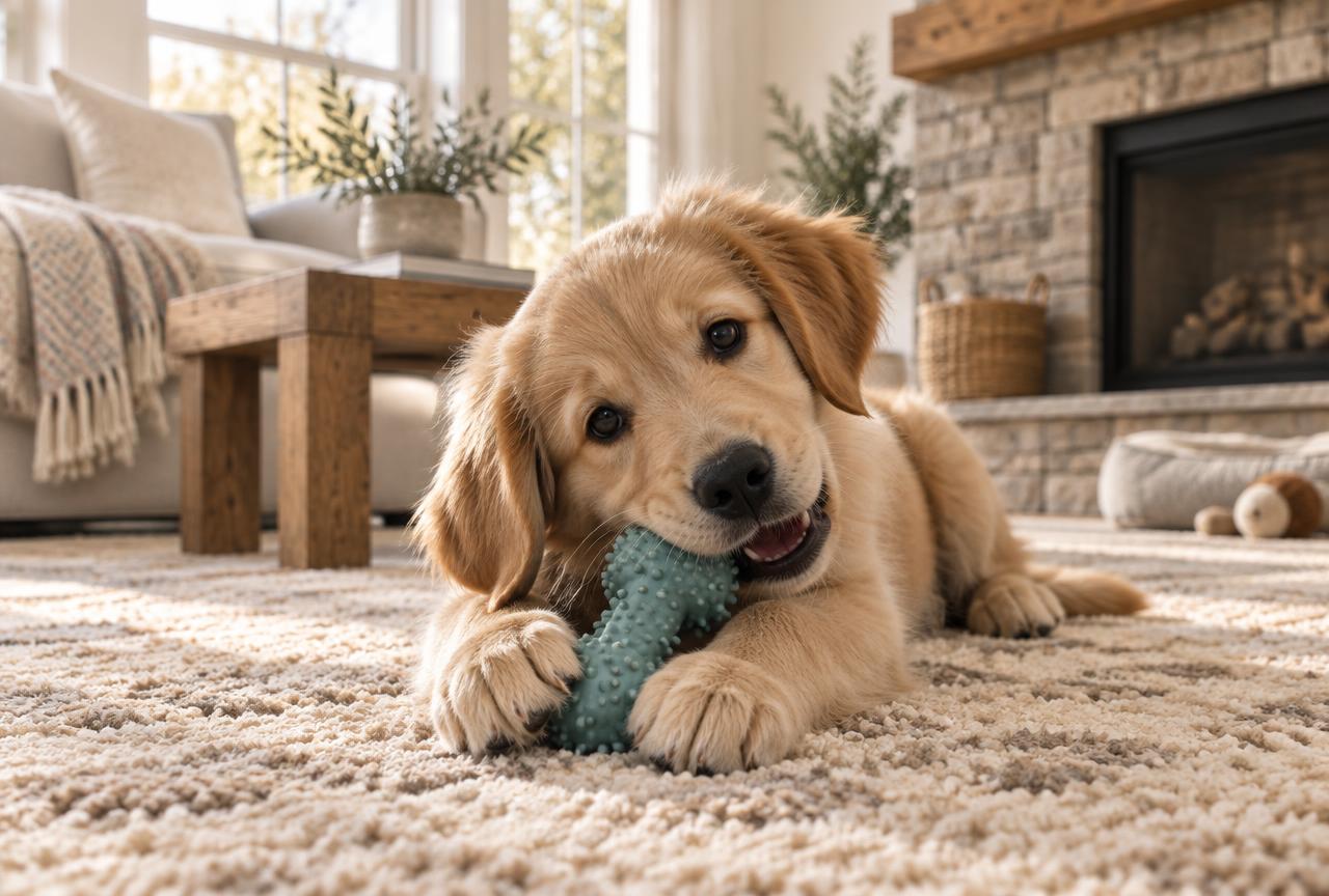 Cover photo for the article Puppy Teething: Timeline, Symptoms and Relief