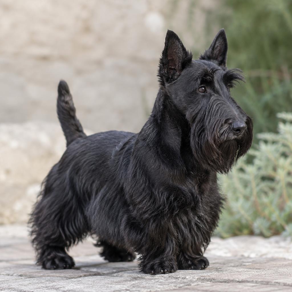 Scottish Terrier dog portrait